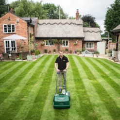 Allett Liberty 43 Cordless Lawnmower -Garden Supplies Sales Store Liberty 43 striped lawn 1024x1024 2x 926d6a85 66f4 4a1e a08f bf10ed991924